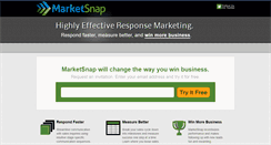 Desktop Screenshot of marketsnap.com